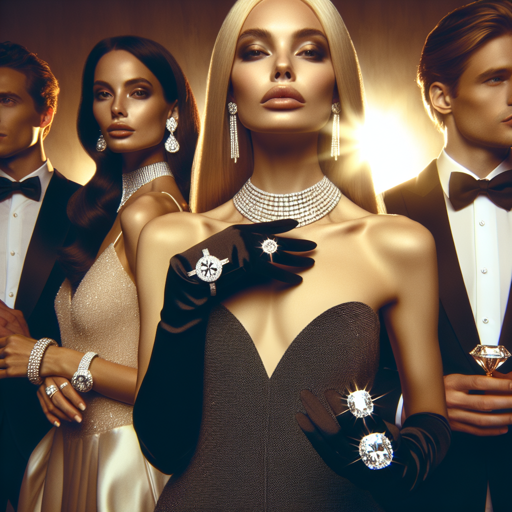 Prominente und Diamantschmuck