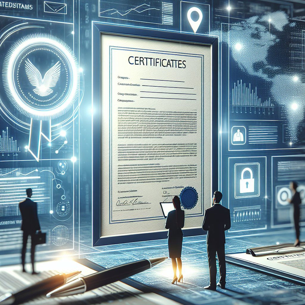 Zertifikate und Qualität