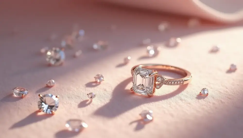 Der zeitlose Charme des Diamantrings Emerald Cut: Alles was Sie wissen müssen