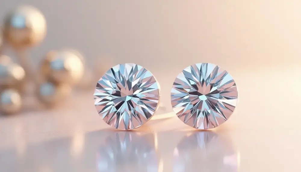 Diamant Ohrringe 3 Karat: Strahlender Schmuck für besondere Anlässe