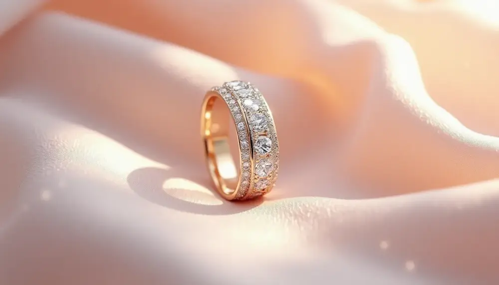 Diamantring Bicolor: Der moderne Trend für stilbewusste Schmuckliebhaber
