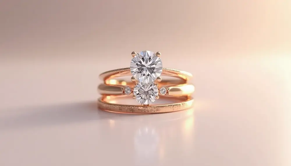 Diamantring Vorsteckring – Ein vielseitiges Schmuckstück für jeden Anlass