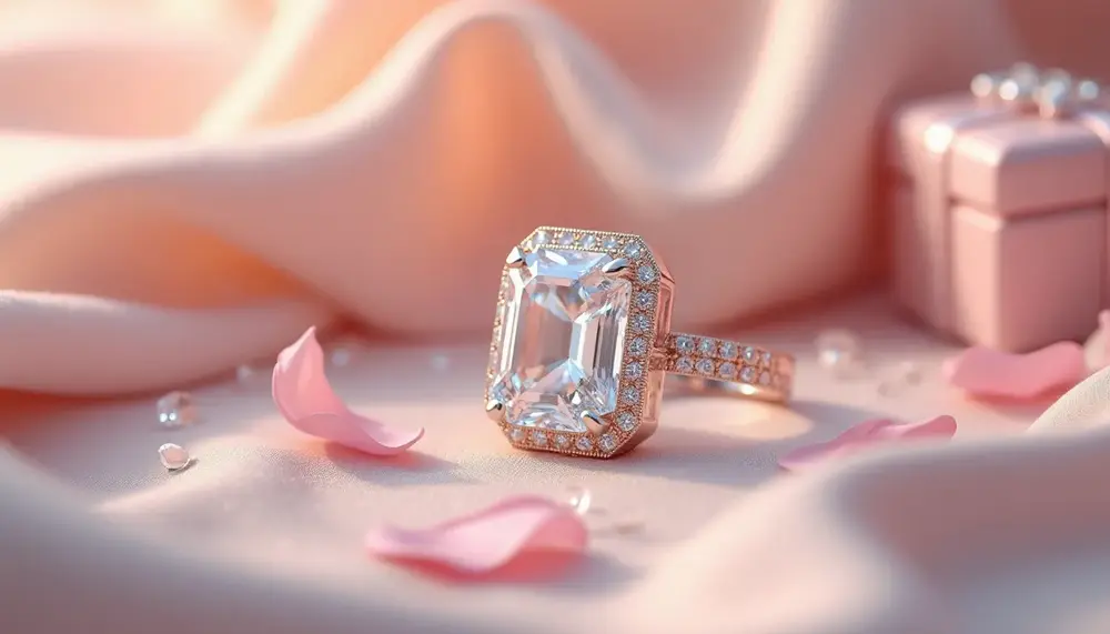 Die Anziehungskraft eines diamantring cushion: Ein zeitloser Klassiker