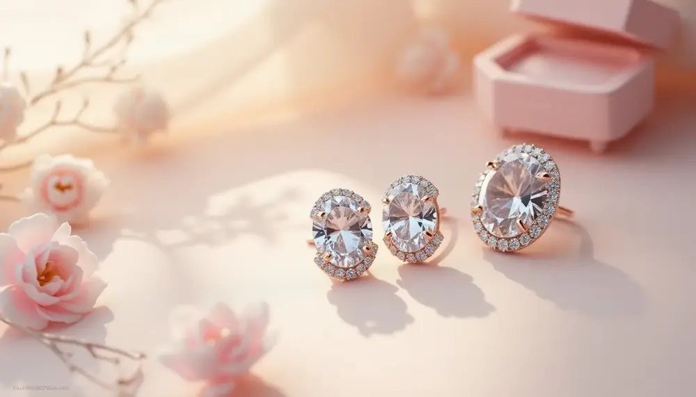 Die Anziehungskraft von ovalen Diamant Ohrringen: Ein Must-Have