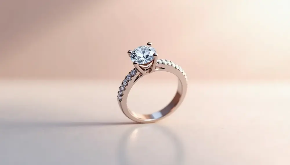 Die Vorteile eines Diamantrings in einer Kanalfassung: Stil und Stabilität