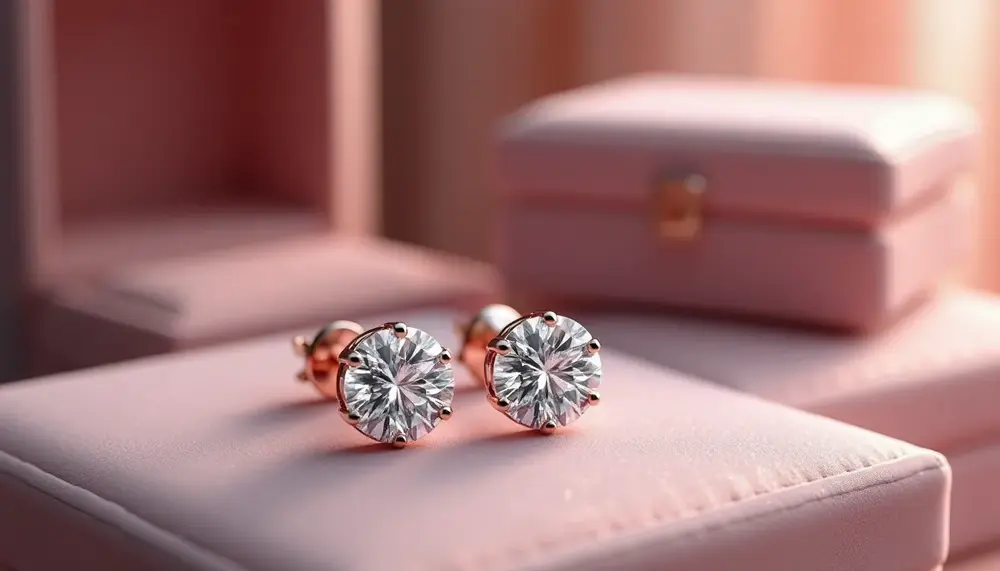 Die Vorteile von diamant ohrringe mit schraubverschluss: Sicherheit trifft Stil