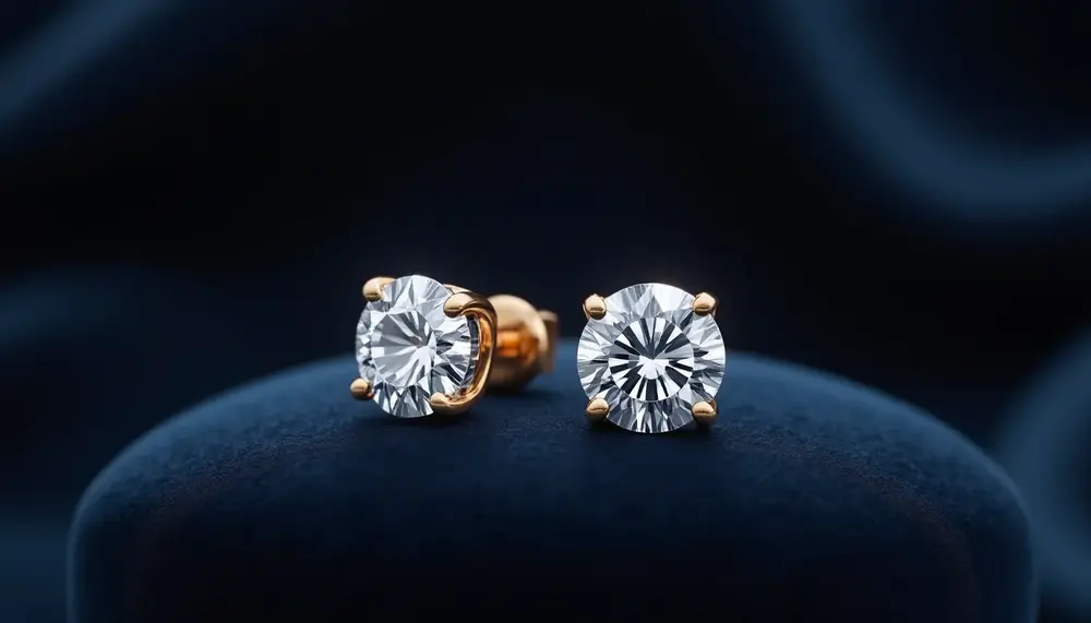 Die Wahrheit über Diamant Ohrringe für Herren: Fake oder echt?