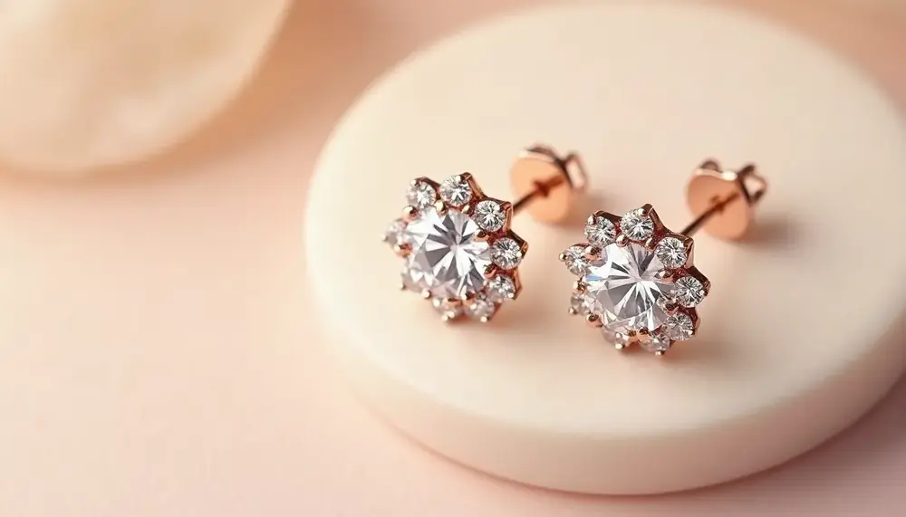 Strahlend schön: Diamant Glitzer Ohrringe für jeden Anlass